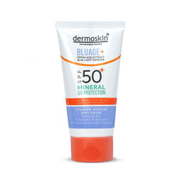 Dermoskin - Dermoskin Bluage+ SPF50+ Mineral Filtreli Güneş Koruma Kremi 50 ml