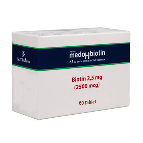 Dermoskin - Dermoskin Medohbiotin Biotin 2,5mg 60 Tablet