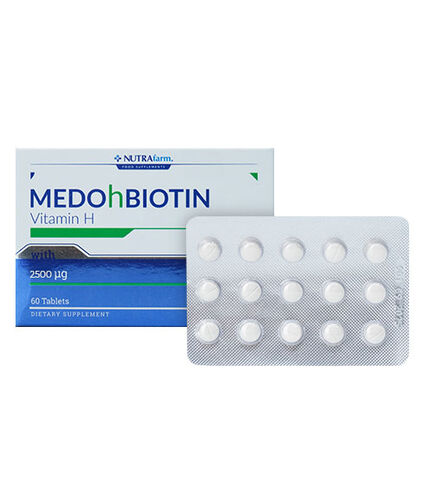 Dermoskin - Dermoskin Medohbiotin Biotin 2,5mg 60 Tablet