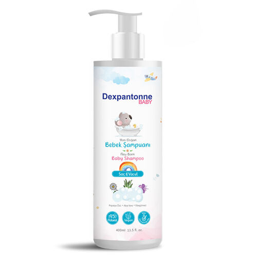 OTC İstanbul İlaç - Dexpantonne Baby Yenidoğan Bebek Şampuanı 400 ml