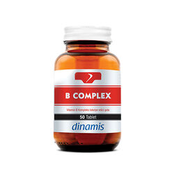 Dinamis - Dinamis Vitamin B Complex Takviye Edici Gıda 50 Tablet