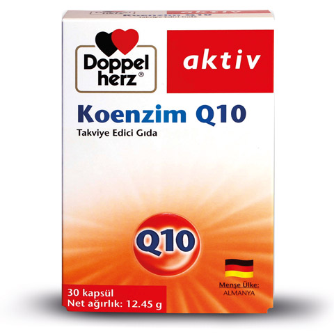 Doppel Herz Aktiv Koenzim Q10 30 Kapsül | Dermoeczanem.com