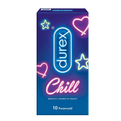 Durex - Durex Chill 10 Adet Prezervatif