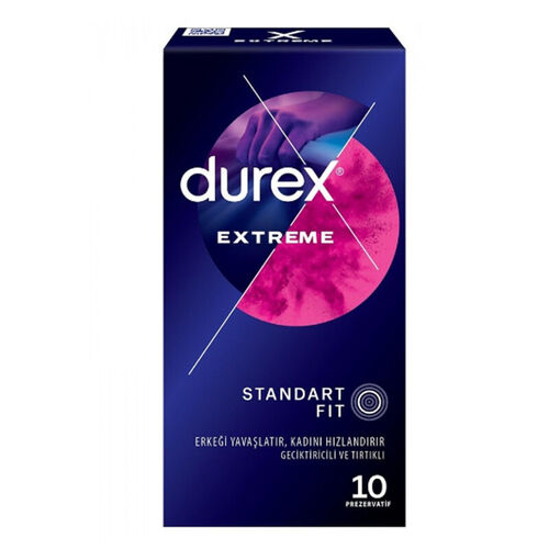 Durex - Durex Extreme 10 Adet Prezervatif