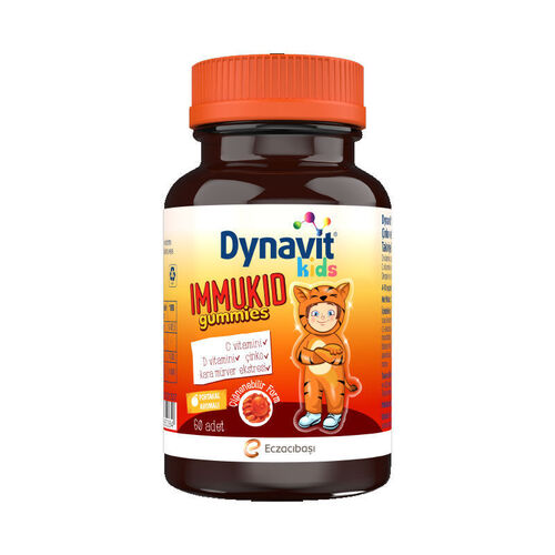 Dynavit - Dynavit Kids Immukid Gummies 60 Adet Çiğnenebilir Form