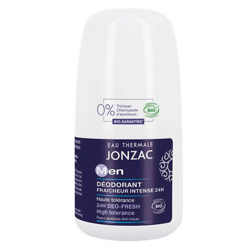 Eau Thermale Jonzac - Eau de Jonzac Men Organic 24H Deo Fresh Roll-On 50 ml