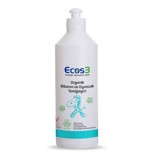 Ecos3 - Ecos3 Organik Biberon ve Oyuncak Temizleyici 500ml