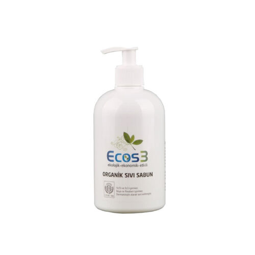 Ecos3 - Ecos3 Organik Sıvı Sabun 500ml - Manolya Kokulu