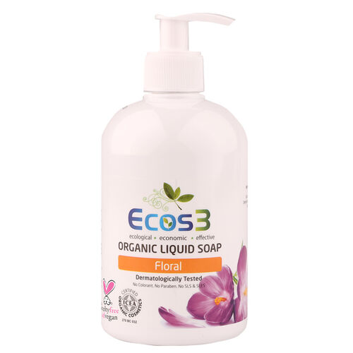 Ecos3 - Ecos3 Organik Sıvı Sabun Floral 500ml