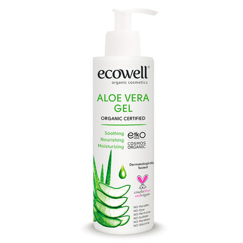Ecowell - Ecowell Organik Aloe Vera Jel 200 ml