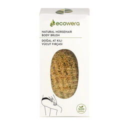 Ecowera - Ecowera Doğal At Kılı ve Vücut Fırçası