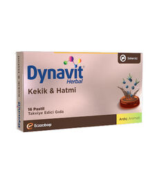 Dynavit - Eczacıbaşı Dynavit Herbal Kekik ve Hatmi İçeren 16 Adet Pastil