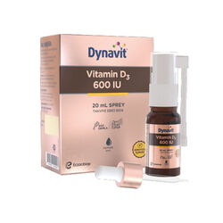 Dynavit - Eczacıbaşı Dynavit Vitamin D3 600 IU Takviye Edici Gıda Sprey 20 ml