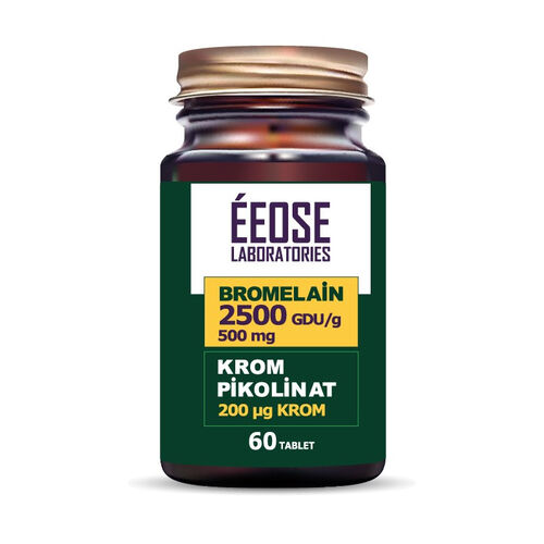 Eeose - Eeose Bromelain Krom Pikolinat 60 Tablet