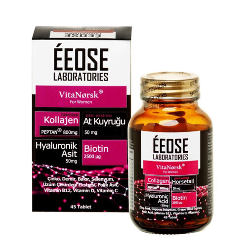 Eeose - Eeose Collagen 45 Tablet (Kadınlar İçin)