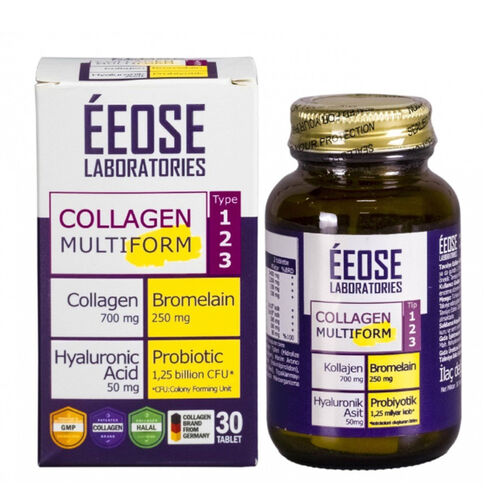 Eeose - Eeose Collagen Multiform Takviye Edici 30 Tablet