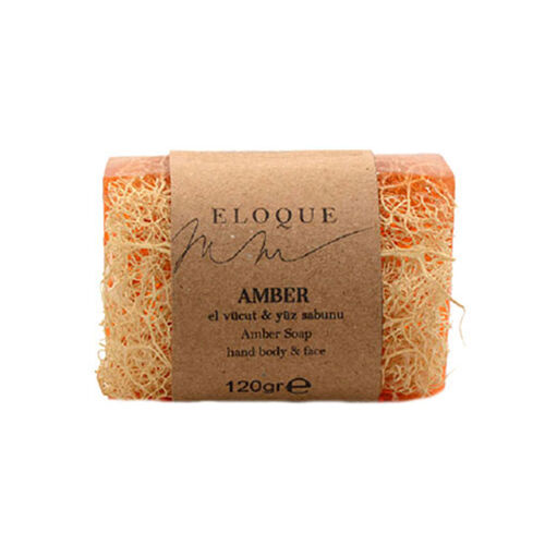 Eloque Cosmetic - Eloque Amber Doğal Kabak Lifli Sabun 120 gr