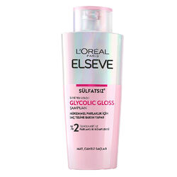 Elseve - Loreal Paris Elseve Glycolic Gloss Sülfatsız Şampuan 200 ml