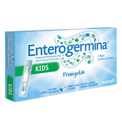 Enterogermina - Enterogermina Çocuklar için Takviye Edici Gıda 100ml ( 5ml x 20 flakon )