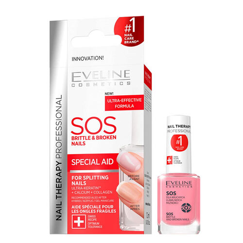 Eveline Cosmetics - Eveline Cosmetics SOS Nails Multivitamin Conditioner 12 ml
