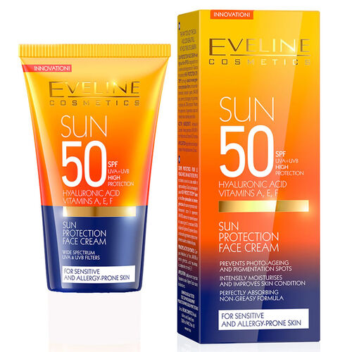 Eveline Cosmetics - Eveline Sun Protection Face Cream SPF 50 50 ml