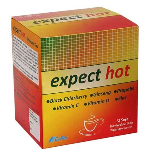 Expect Hot - Expect Hot Takviye Edici Gıda 12 Saşe