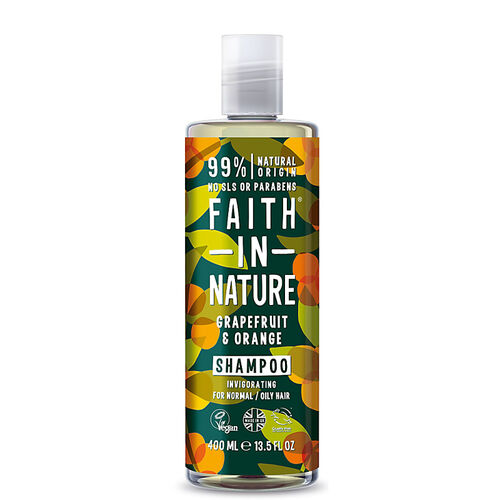 Faith In Nature - Faith In Nature %99 Doğal İçerikli Greyfurt-Portakal Tazeleyici Şampuan 400 ml