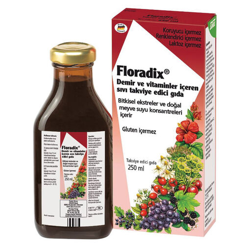 Hiper Farma - Floradix Sıvı Takviye edici Gıda 250 ml