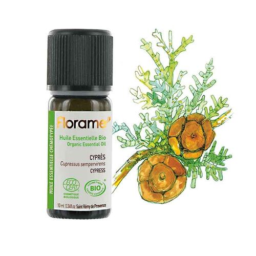 Florame - Florame Organik Aromaterapi Servi Kozalağı (Cupressus Sempervirens) 10 ml