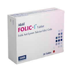 Assos İlaç - Folic-1 30 Tablet