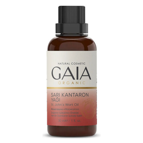 Gaia Organic - Gaia Organic Sarı Kantaron Yağı 50 ml