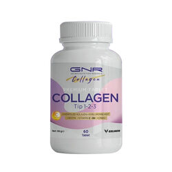 Diğer - GNR Collagen Hidrolize Kolajen Tip1,2,3 İçeren Takviye Edici Gıda 60 Tablet