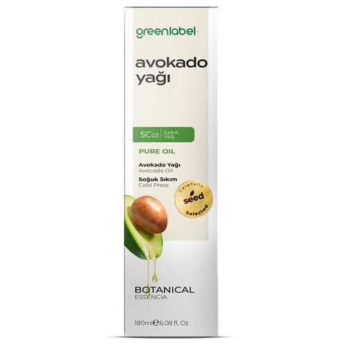Greenlabel - Greenlabel Avokado Yağı 180 ml