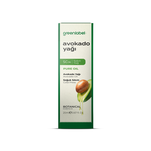 Greenlabel - Greenlabel Avokado Yağı 20 ml