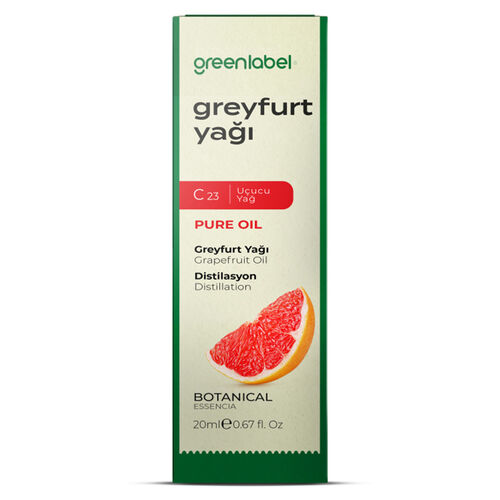 Greenlabel - Greenlabel Greyfurt Yağı 20 ml