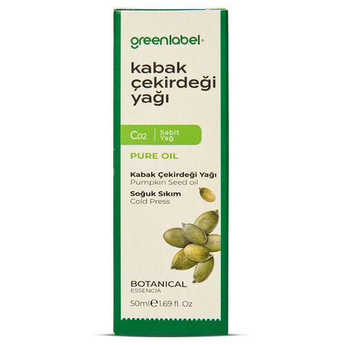 Greenlabel - Greenlabel Kabak Çekirdeği Yağı 50 ml