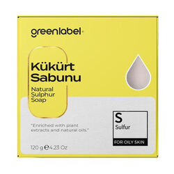 Greenlabel - Greenlabel Kükürt Sabunu 120 gr