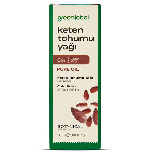 Greenlabel - Greenlabel Keten Tohumu Yağı 50 ml