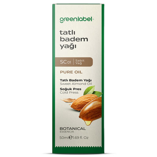 Greenlabel - Greenlabel Tatlı Badem Yağı 50 ml