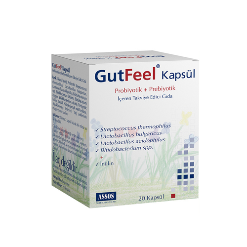 Assos İlaç - GutFeel Kapsül - 20 Kapsül