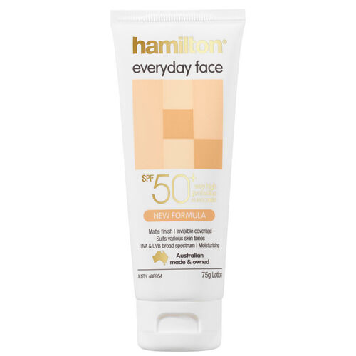 Hamilton - Hamilton Everyday Face SPF50+ Güneş Kremi 75 gr