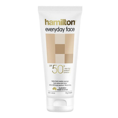 Hamilton - Hamilton Everyday Face Spf50+ Yüz için Güneş Koruyucu Krem 75gr