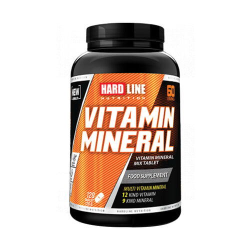 Hardline - Hardline Vitamin Mineral 120 Tablet