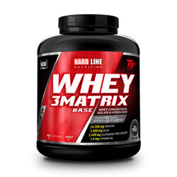 Hardline - Hardline Whey 3 Matrix Base Sade 2300 g