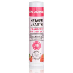 Heaven On Earth - Heaven on Earth %100 Doğal Ve Organik İçerikli Lip Balm 5 gr - Strawberry Cheek Balm