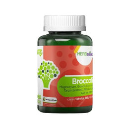 HERBasist - HERBasist Broccoli Takviye Edici Gıda 60 Kapsül