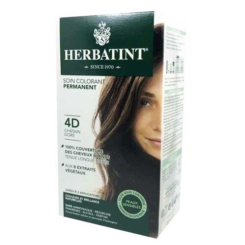Herbatint - Herbatint Saç Boyası 4D Chatain Dore