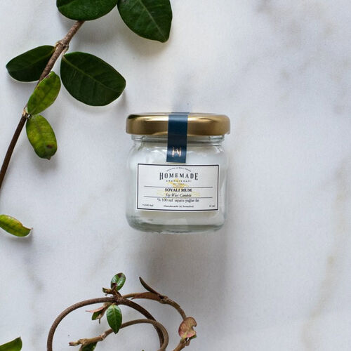 Homemade Aromaterapi - Homemade Çam - Günlük - Bergamot Soyalı Mum 41 ml (Mini)