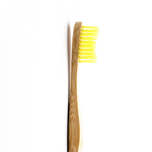 Humble Brush - Humble Brush Doğal Yumuşak Yetişkin Diş Fırçası - Sarı
