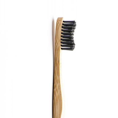 Humble Brush - Humble Brush Doğal Yumuşak Yetişkin Diş Fırçası - Siyah